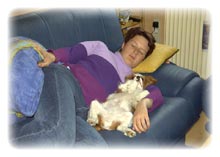 So f�hlt sich ein Hund am wohlsten