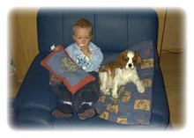 Luca mit Flash Gorden